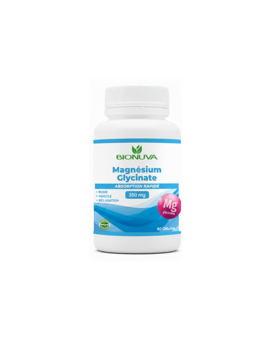 BIONUVA MAGNÉSIUM GLYCINATE (60 GÉLULES)