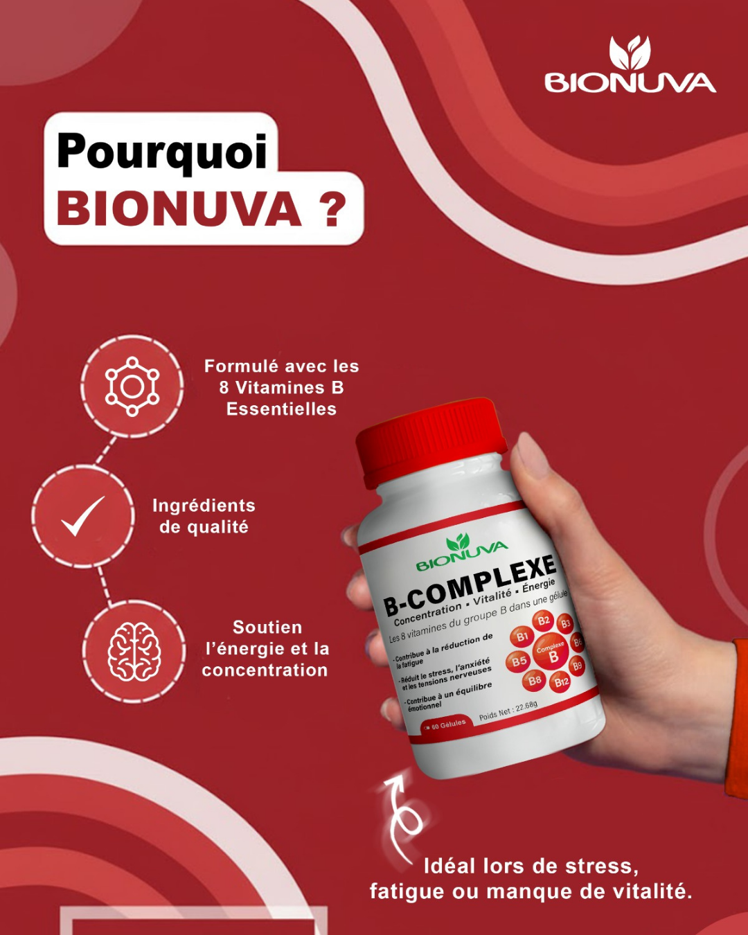 BIONUVA COMPLEXE ARTICULATION • Souplesse & Mobilité • 60 Gélules