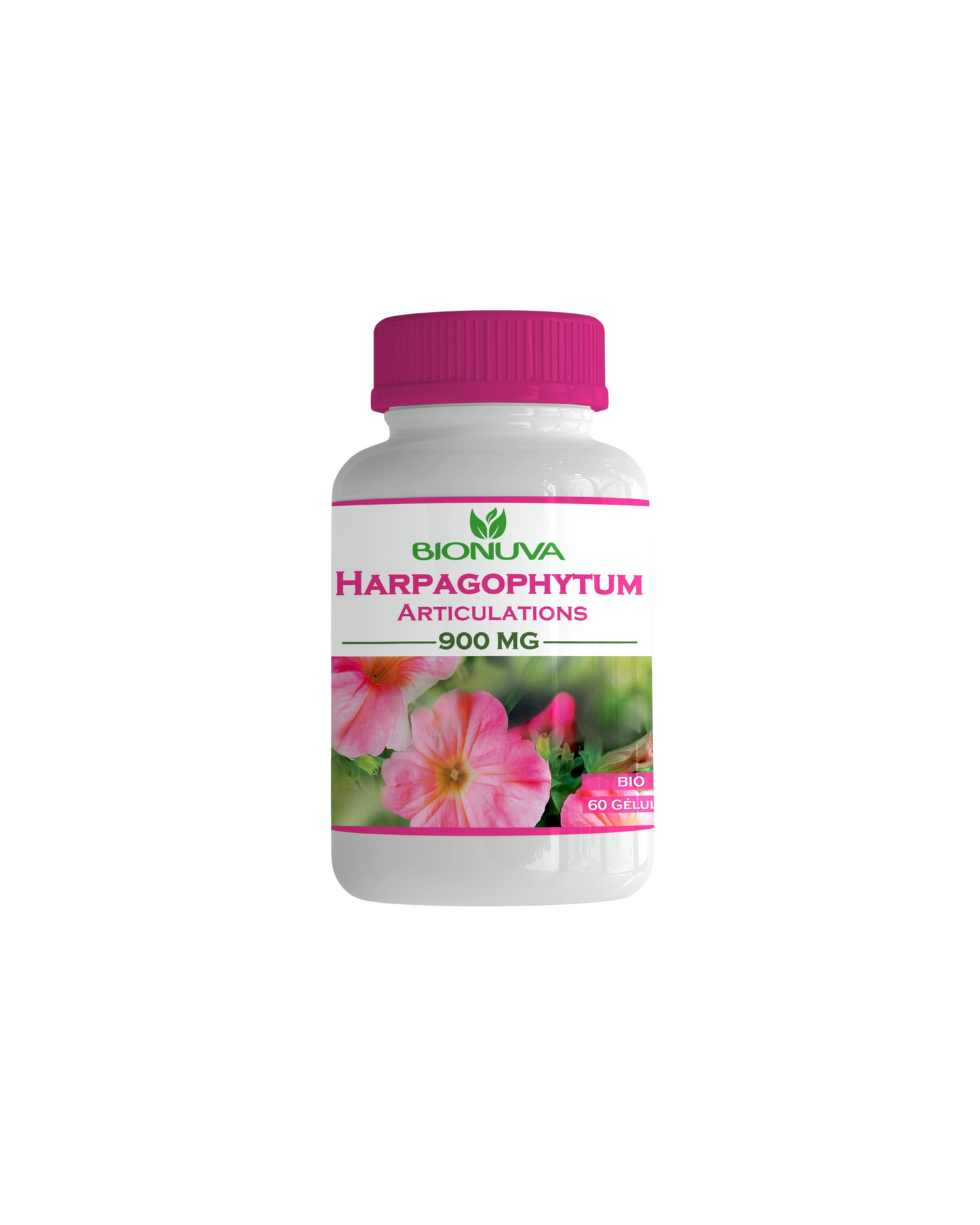 Harpagophytum 400 mg – Complément naturel Bionuva pour douleurs articulaires et inflammations