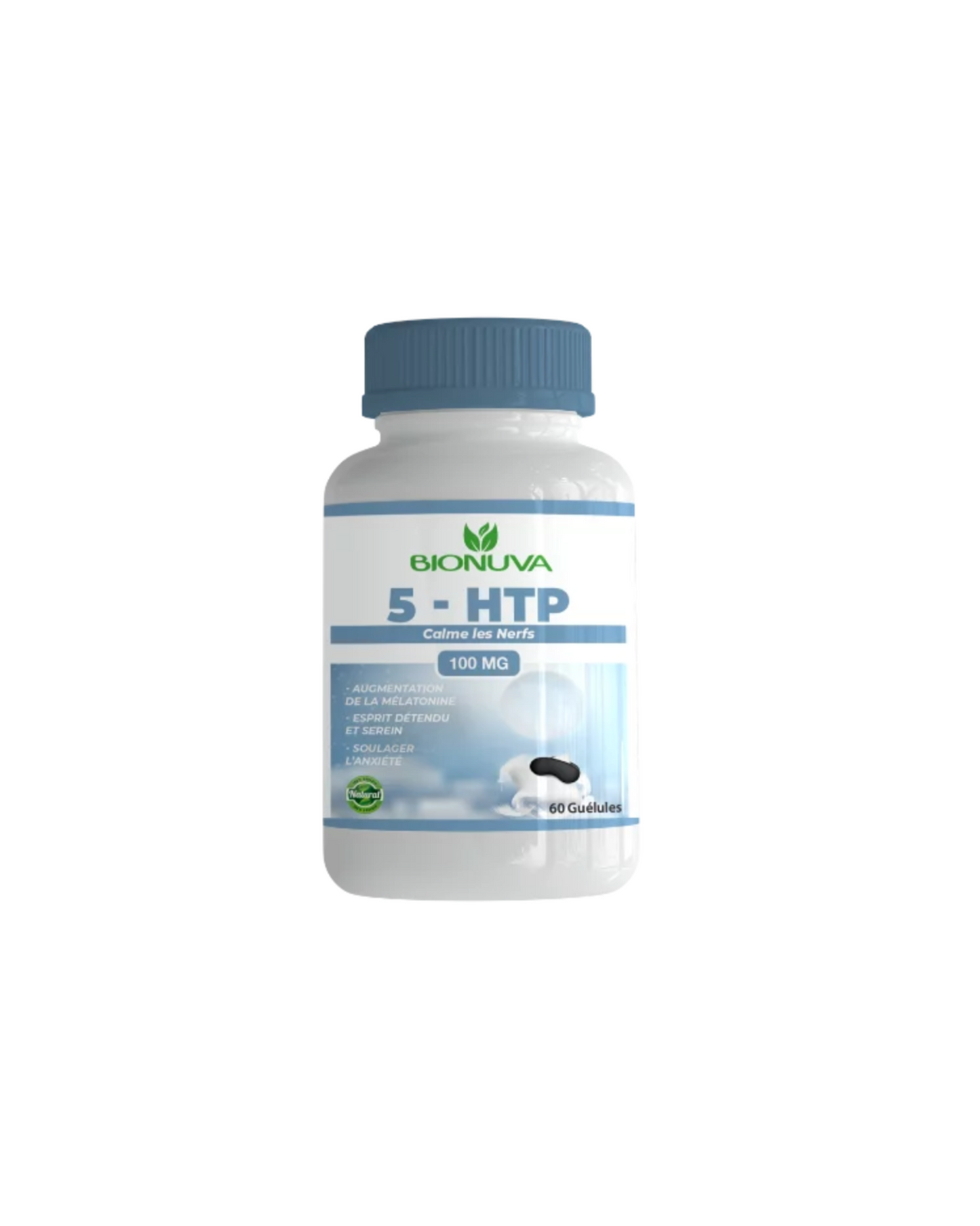 Complément naturel 5-HTP Bionuva – sérénité, sommeil et équilibre émotionnel