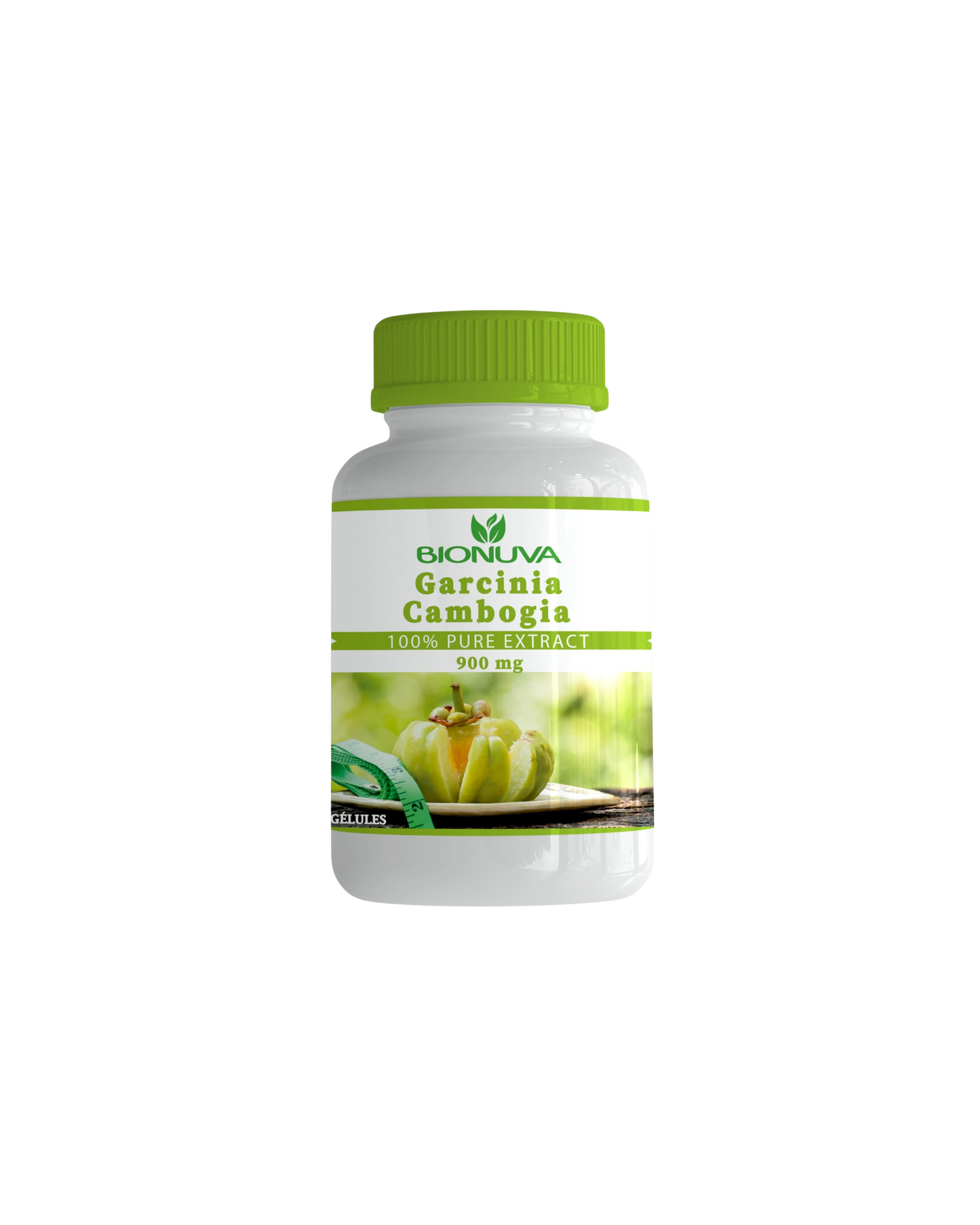 Complément Garcinia Cambogia Naturelle 1000mg – Bionuva, perte de poids et contrôle de l'appétit