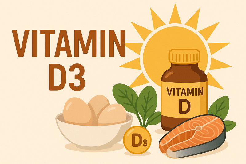 Les vertus santé de la Vitamine D3