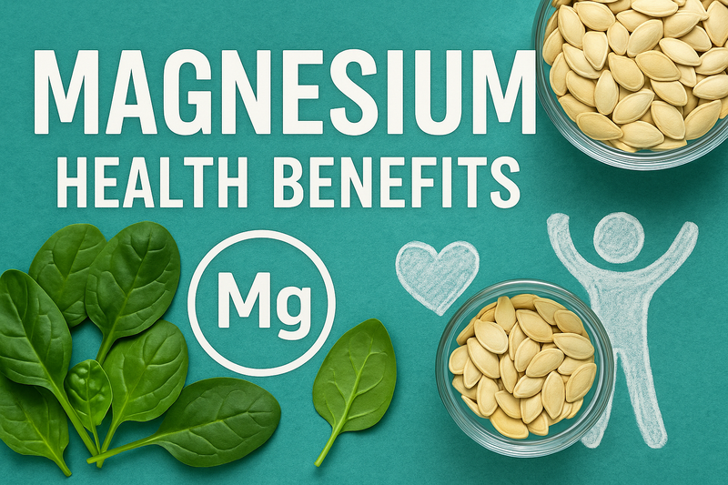 Magnésium : Vitalité physique et mentale