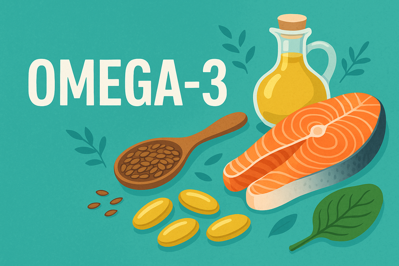Oméga 3 : L’allié de votre cœur et cerveau