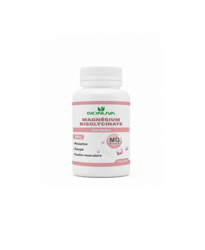 BIONUVA MAGNÉSIUM BISGLYCINATE 60 GÉLULES