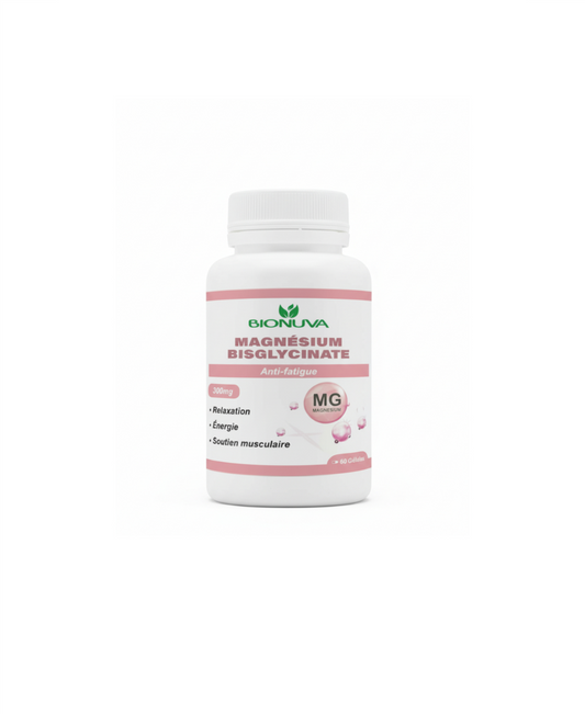 BIONUVA MAGNÉSIUM BISGLYCINATE 60 GÉLULES