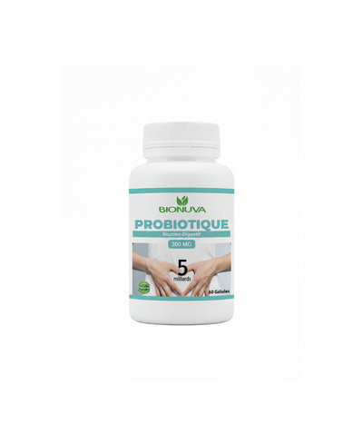BIONUVA PROBIOTIQUES • Flore Intestinale & Confort Digestif • 60 Gélules