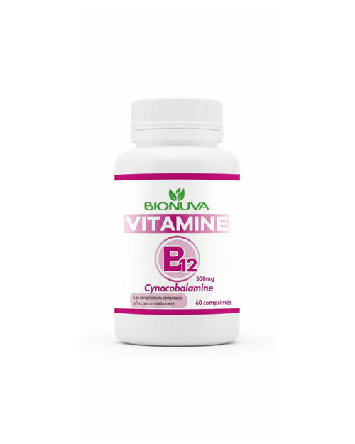 BIONUVA VITAMINE B12 60 COMPRIMÉS