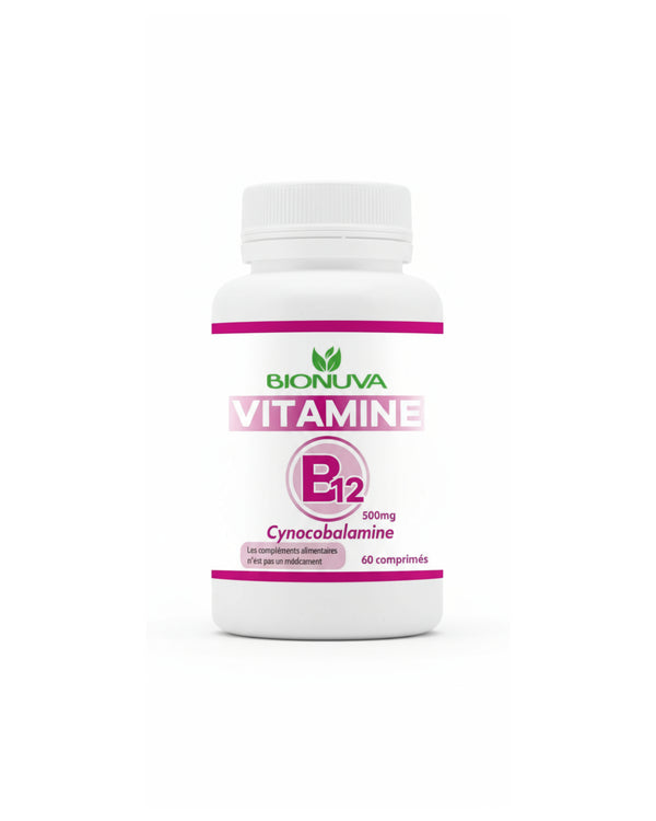 BIONUVA VITAMINE B12 60 COMPRIMÉS