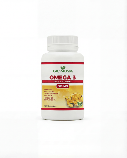 BIONUVA OMEGA 3 - 120 Capsules
