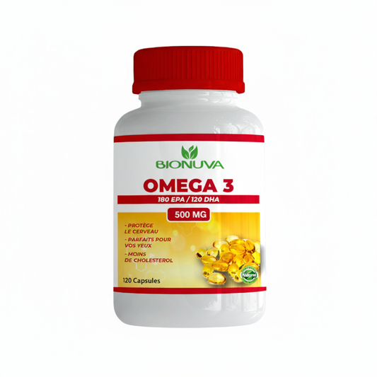 BIONUVA OMEGA 3 - 120 Capsules