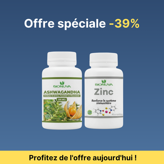 PACK Bionuva  Ashwagandha + Zinc