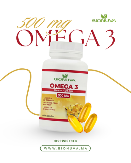 BIONUVA OMEGA 3 - 60 CAPSULES