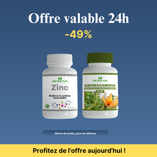 PACK Bionuva  Ashwagandha + Zinc