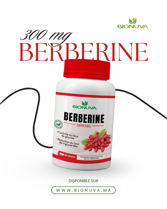 BIONUVA BERBÉRINE • Équilibre Glycémique & Métabolisme • 60 Gélules