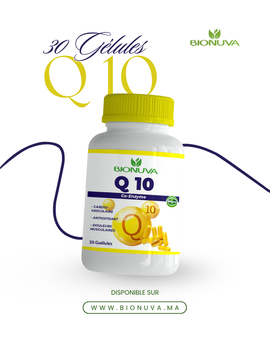 BIONUVA COENZYME Q10 • Antioxydant & Énergie Cellulaire • 60 Gélules