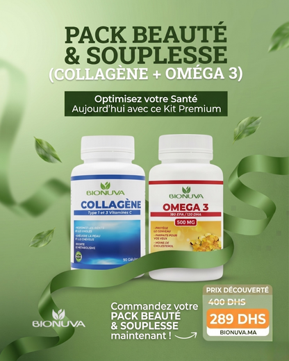 Pack Confort Articulaire : Collagène & Omega 3