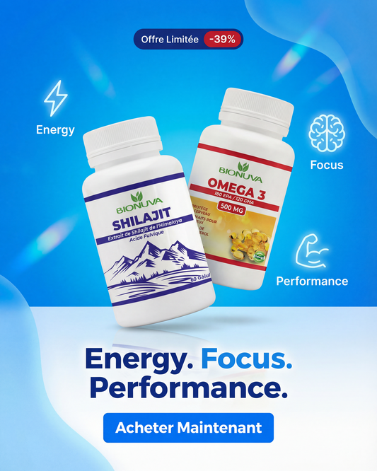 PACK BIONUVA SHILAJIT + OMEGA 3