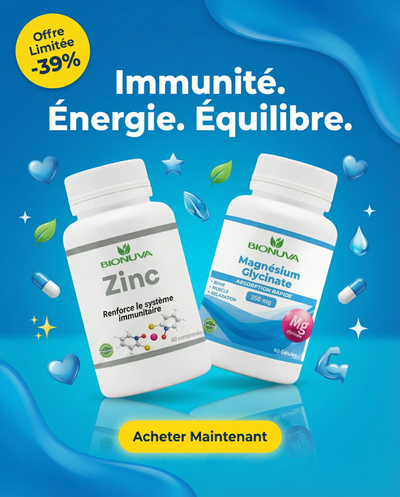 PACK BIONUVA  MAGNÉSIUM GLYCINATE + ZINC