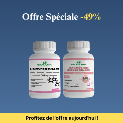 PACK BIONUVA L-TRYPTOPHANE + MAGNÉSIUM BISGLYCINATE