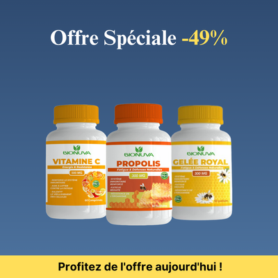 BIONUVA PROPOLIS + Vitamine C + Gelée Royale
