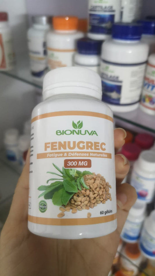 BIONUVA FENUGREC • Appétit & Vitalité • 60 Gélules