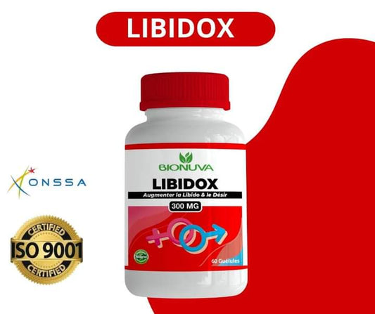 BIONUVA LIBIDOX • Désir & Performances Intimes • 60 Gélules